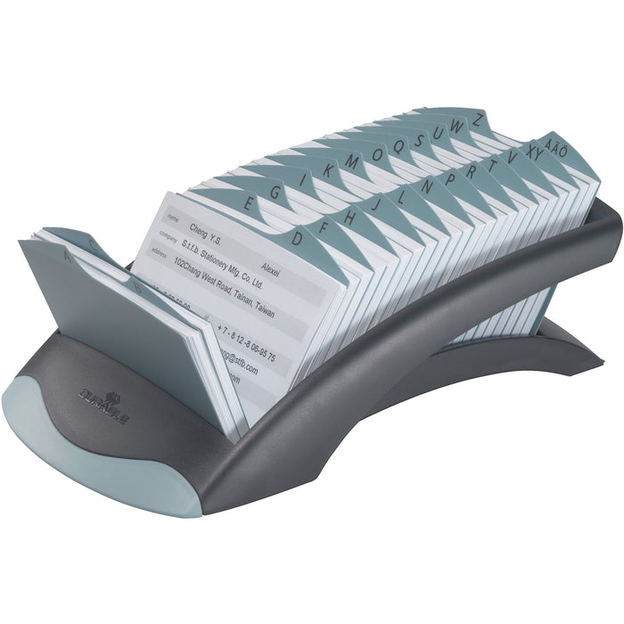 DURABLE Telindex Desk Address Card Files