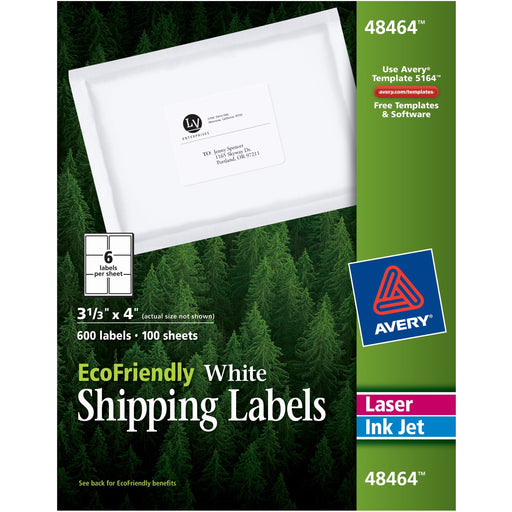 Avery® EcoFriendly Shipping Label