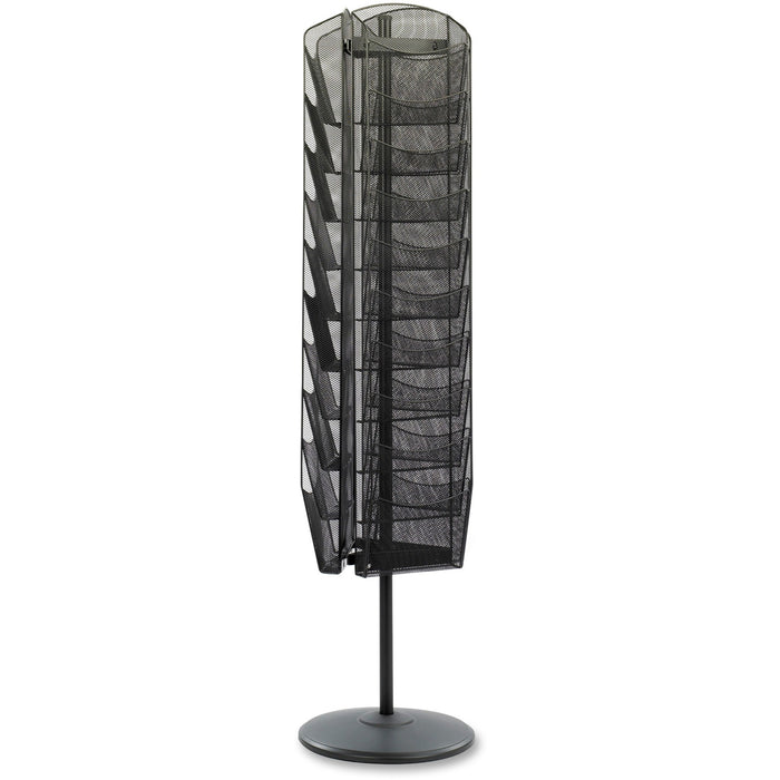 Safco Onyx Rotating Mesh Magazine Rack