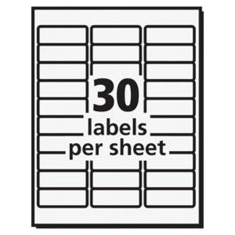 Avery® Repositionable Address Labels