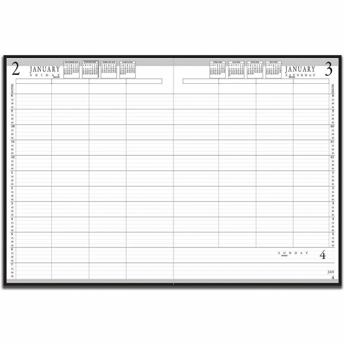 House of Doolittle 4-Person Executive series Daily Appointment Book