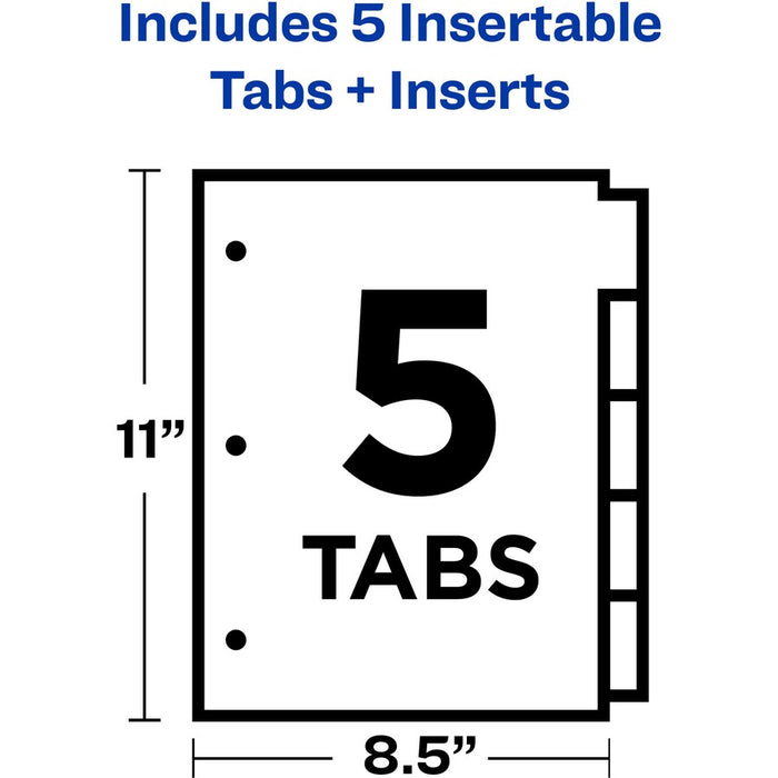 Avery® Worksaver Big Insertable Tab Index Dividers