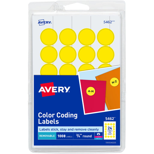 Avery® Color-Coding Labels