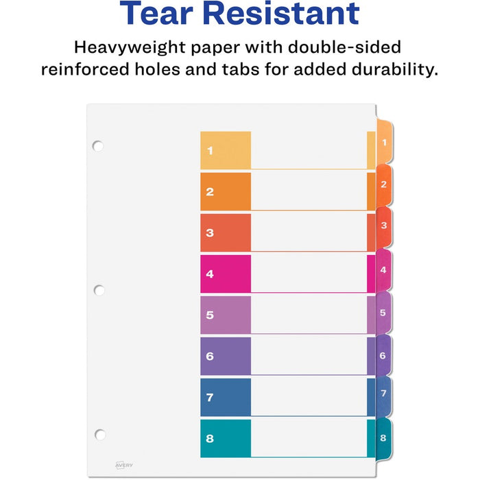 Avery® Ready Index Customizable TOC Dividers