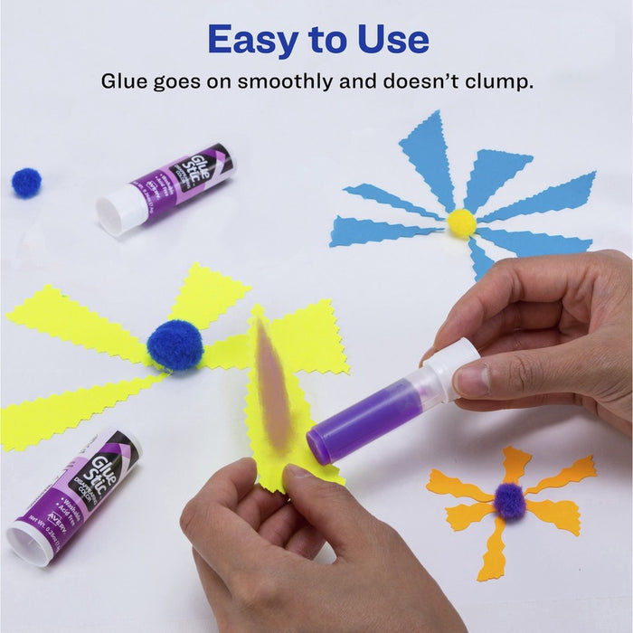 Avery® Glue Stic Disappearing Purple Color