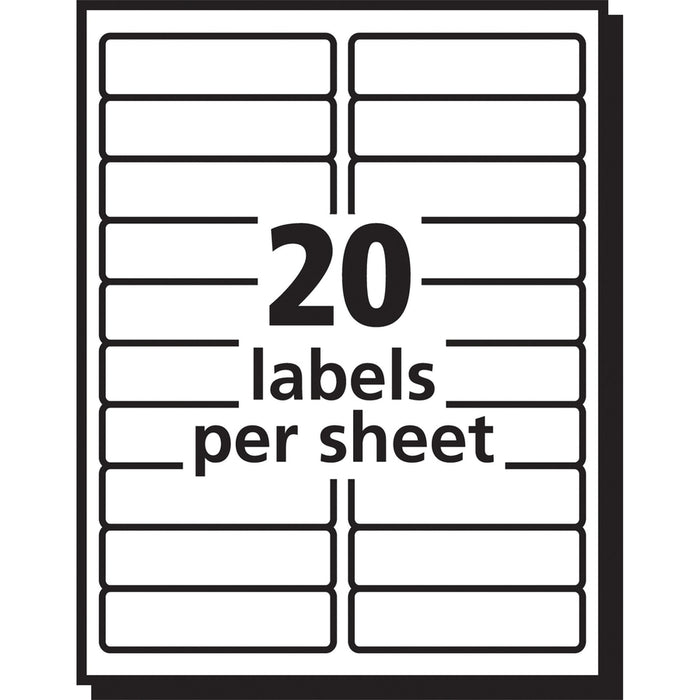 Avery® Easy Peel Inkjet Printer Mailing Labels