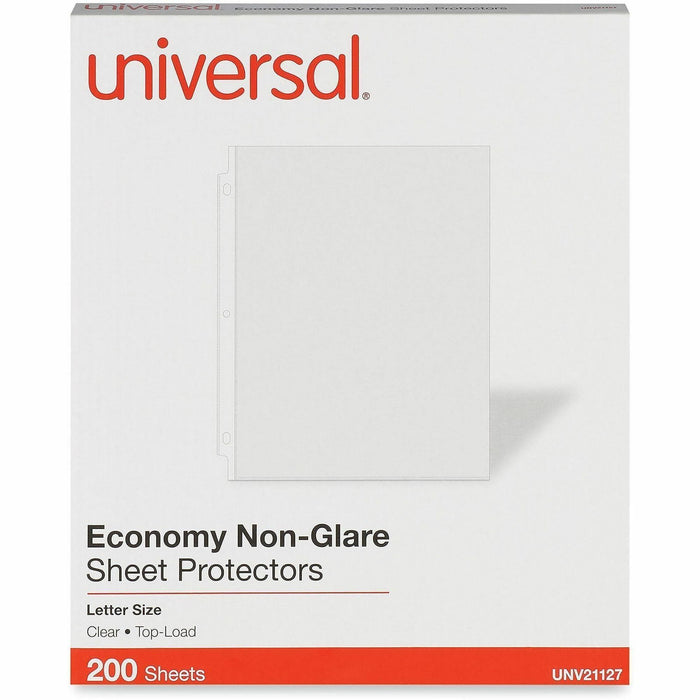 Universal Top-Load Poly Sheet Protector