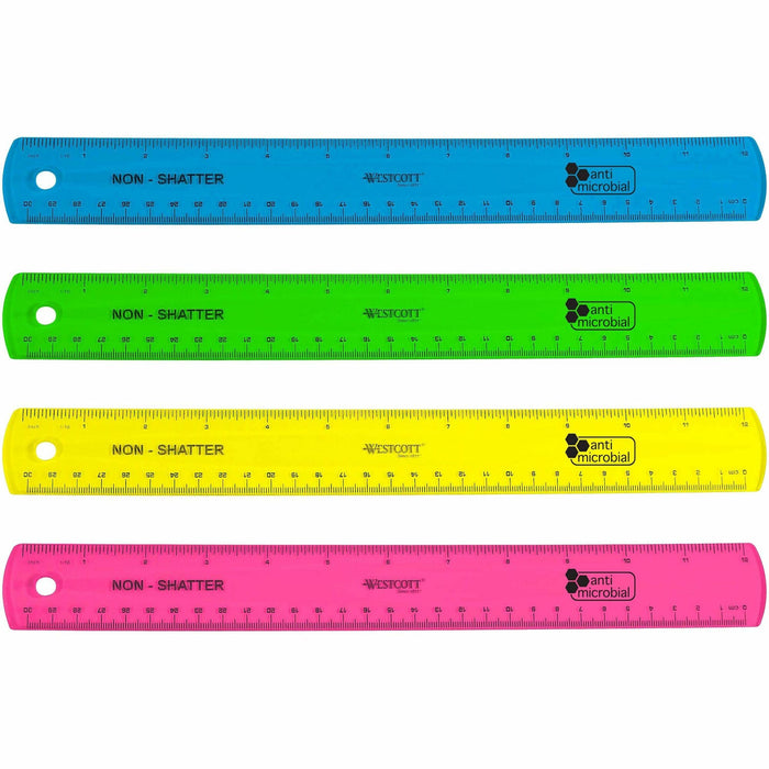 Westcott Shatterproof Ruler