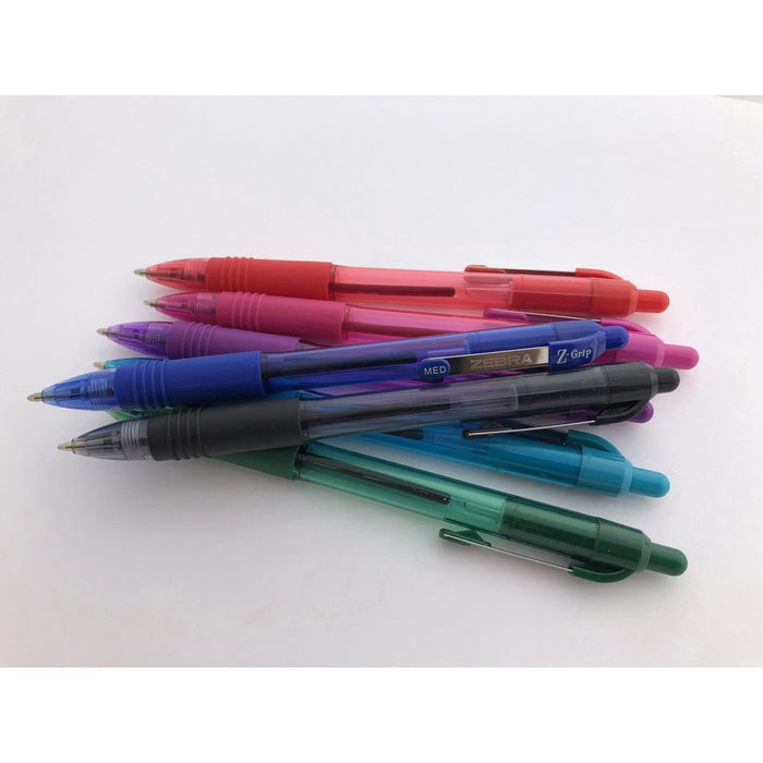 Zebra Pen Z-Grip Retractable Ballpoint Pens
