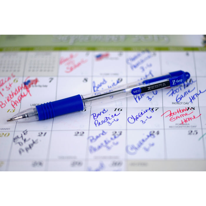 Zebra Pen Z-Grip Retractable Ballpoint Pens
