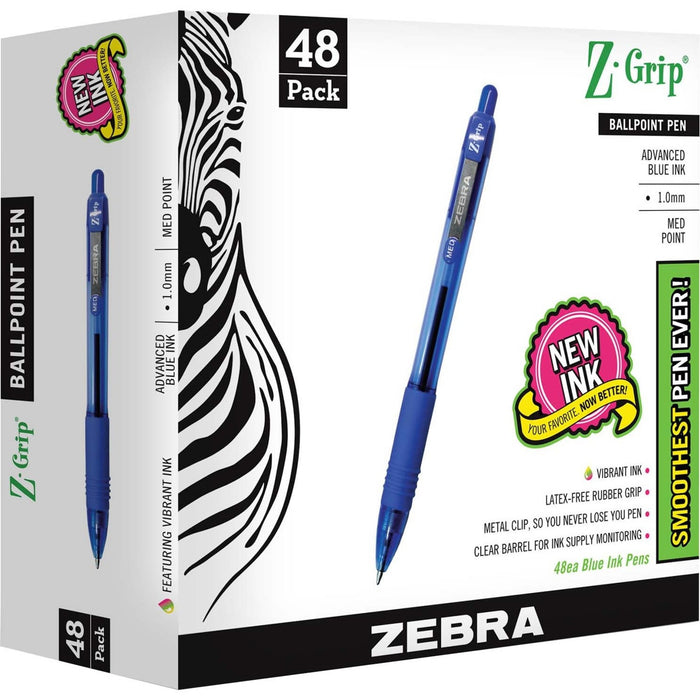 Zebra Z-Grip Retractable Ballpoint Pens