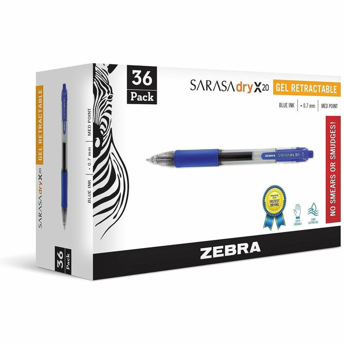 Zebra Pen Sarasa Gel Retractable Pens