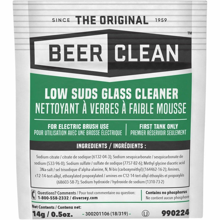 Diversey Beer Clean Low Suds Glass Cleaner