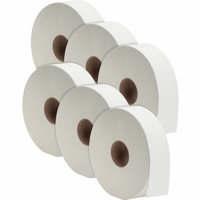 Genuine Joe Jumbo Jr Dispenser Bath Tissue Roll