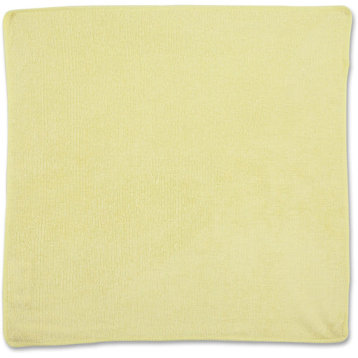 Rubbermaid Commercial 16x16 Light Commercial MF Cloth Yellow