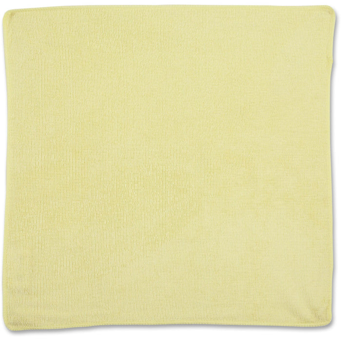Rubbermaid Commercial 16x16 Light Commercial MF Cloth Yellow