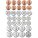 Ashley US Coin Money Set Die-cut Magnets