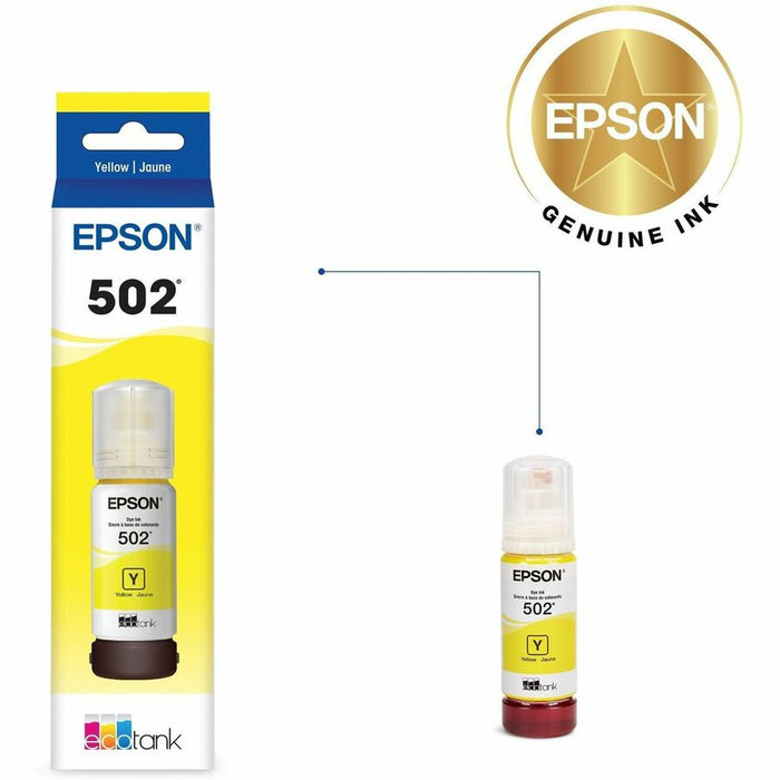 Epson T502, Yellow Ink Bottle