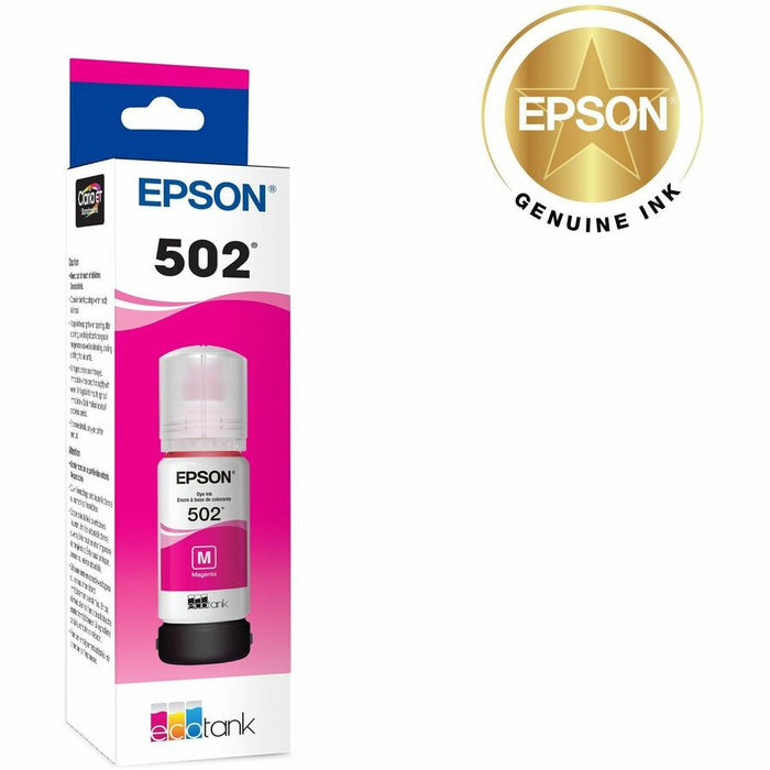 Epson T502, Magenta Ink Bottle