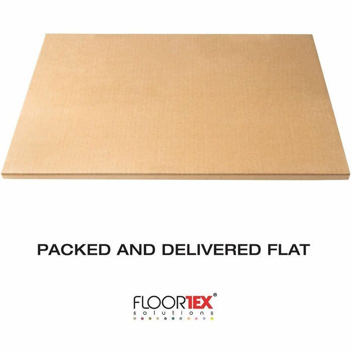 Floortex Polycarbonate Lipped Chair Mat for Carpets up to 1/2" - 35" x 47"