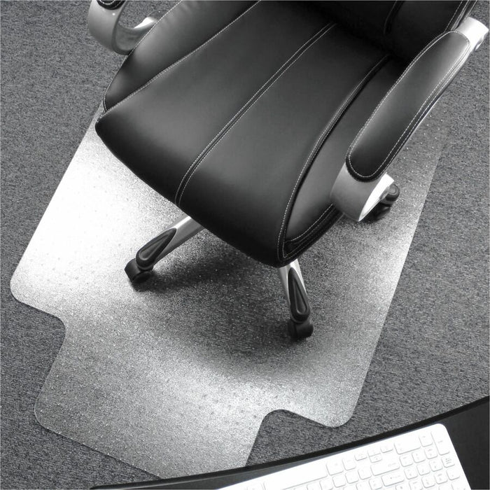 Floortex Polycarbonate Lipped Chair Mat for Carpets up to 1/2" - 35" x 47"