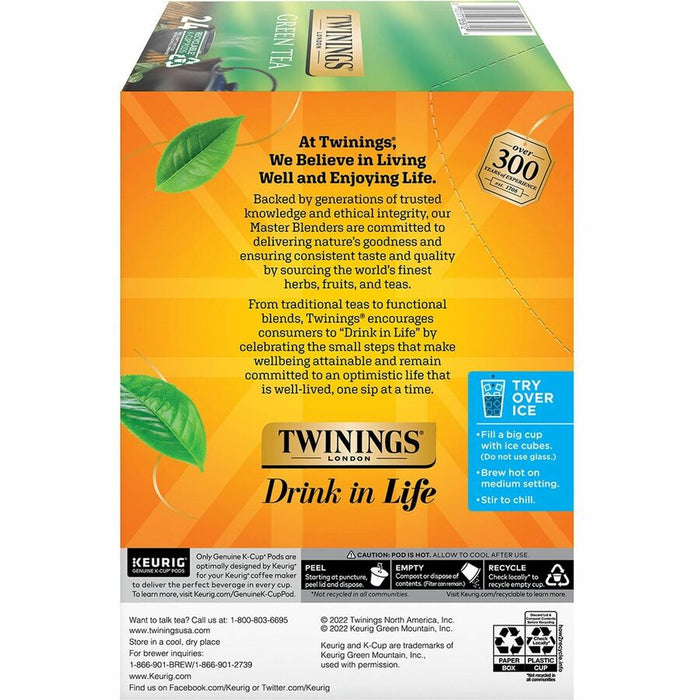 Twinings of London Tea Green Tea K-Cup