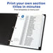 Avery® 1-31 Custom Table of Contents Dividers