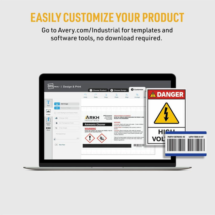 Avery® PermaTrack Asset Tag Label