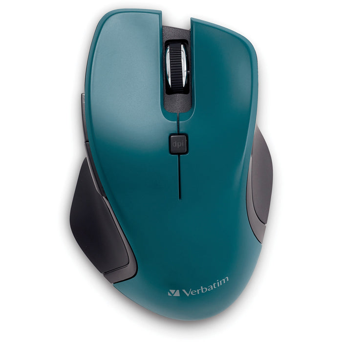 Verbatim USB-C Wireless Blue LED Mouse - Teal