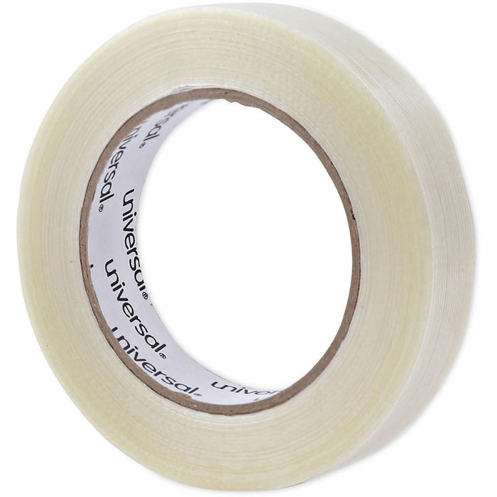 Universal 120# Utility Grade Filament Tape, 3" Core, 24 mm x 54.8 m, Clear