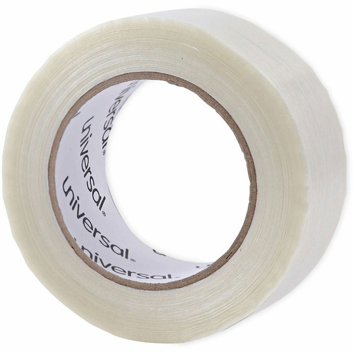 Universal 120# Utility Grade Filament Tape, 3" Core, 48 mm x 54.8 m, Clear