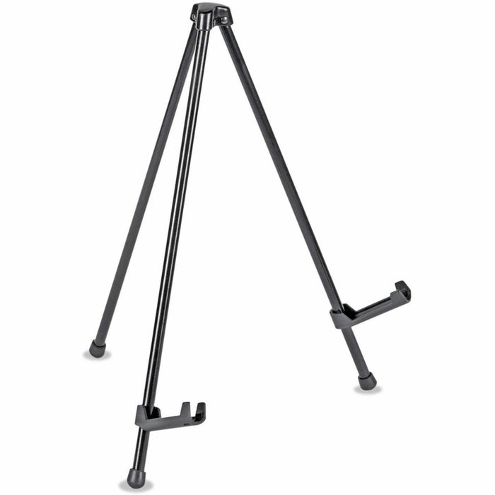 Universal Portable Tabletop Easel, 14" Tall, Metal, Black, Supports Up to 5 lb