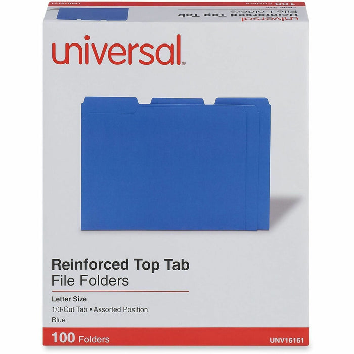 Universal 1/3 Tab Cut Letter Top Tab File Folder