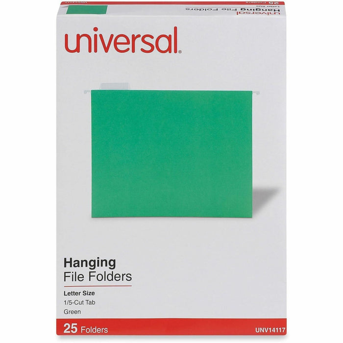 Universal 1/5 Tab Cut Letter Hanging Folder