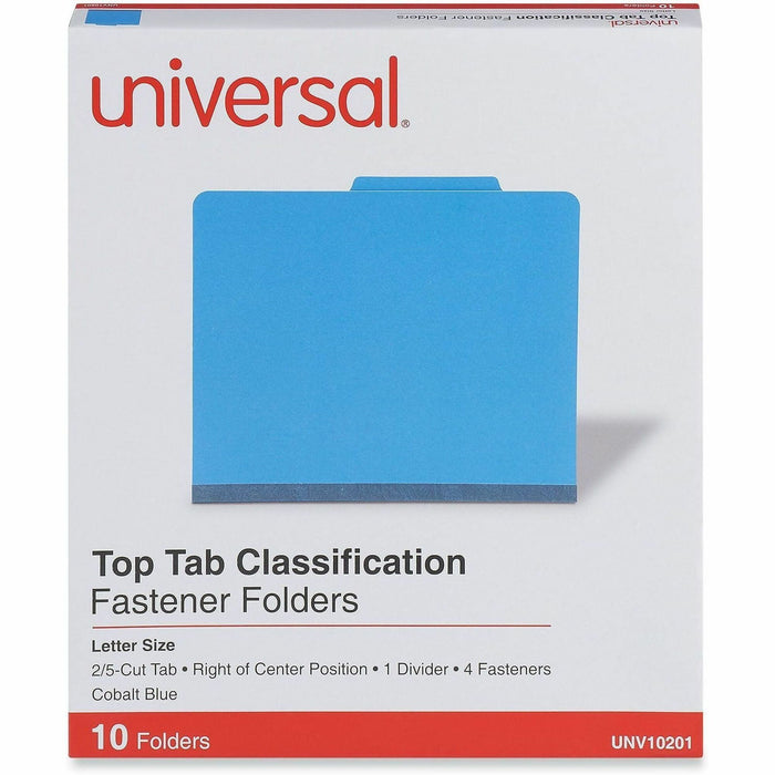 Universal 2/5 Tab Cut Letter Classification Folder