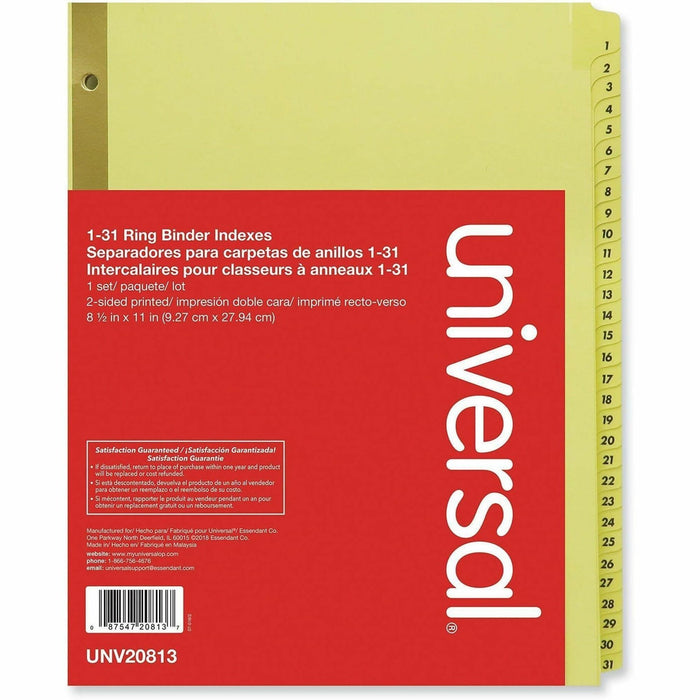 Universal Index Divider