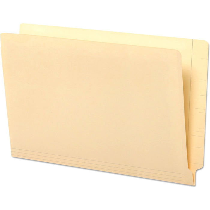 Universal Straight Tab Cut Legal End Tab File Folder