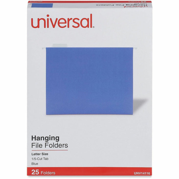Universal 1/5 Tab Cut Letter Hanging Folder
