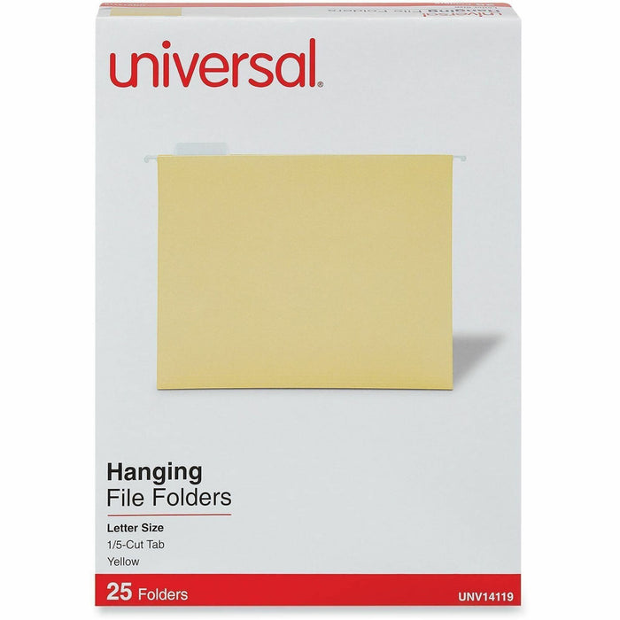 Universal 1/5 Tab Cut Letter Hanging Folder