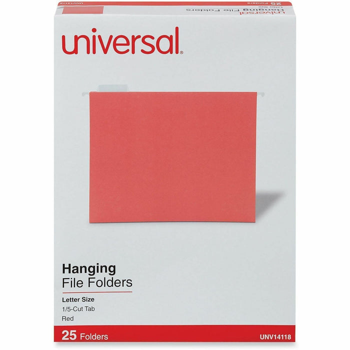 Universal 1/5 Tab Cut Letter Hanging Folder