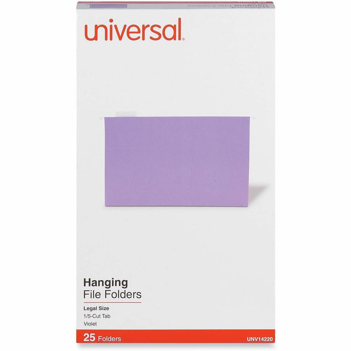 Universal 1/5 Tab Cut Legal Hanging Folder