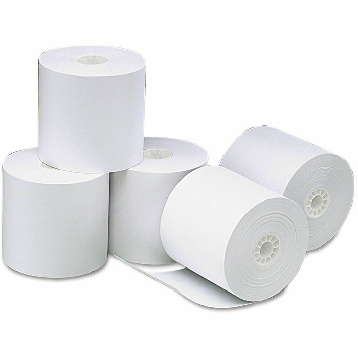 Universal Direct Thermal Printing Paper Rolls, 3.13" x 273 ft, White, 50/Carton