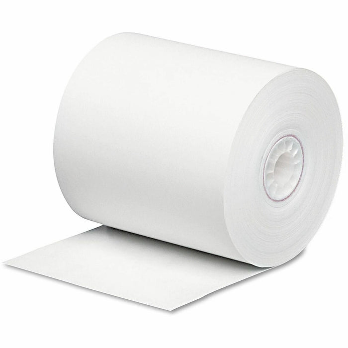 Universal Impact and Inkjet Printing Bond Paper Rolls, 0.5" Core, 3" x 165 ft, White