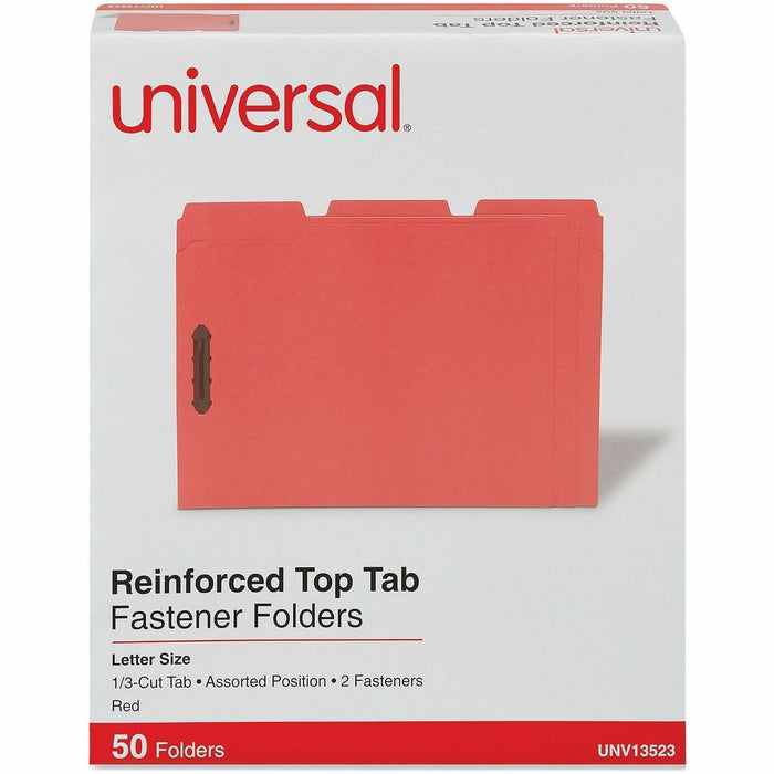 Universal 1/3 Tab Cut Letter Classification Folder