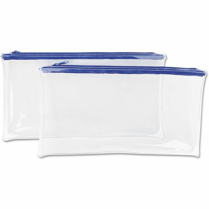 Universal Carrying Case (Wallet) Cash - Blue, Clear
