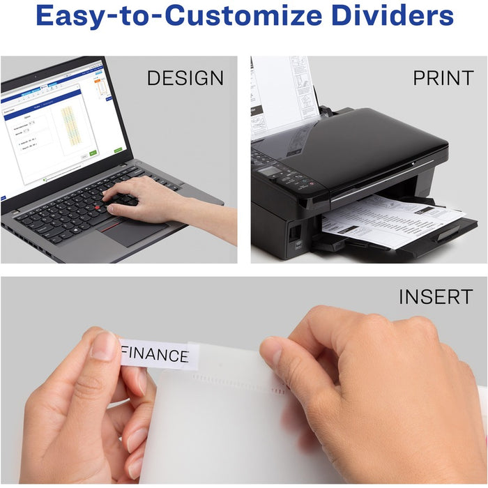 Avery® Big Tab Insertable Plastic Dividers