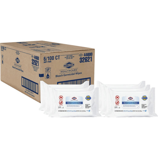 Clorox Healthcare Bleach Germicidal Wipes