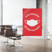 Avery® Surface Safe MASK REQUIRED Wall Decals