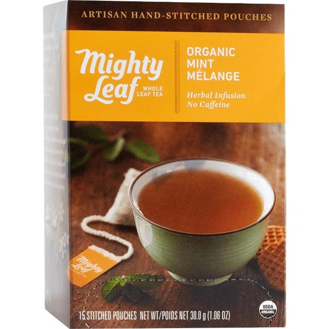 Mighty Leaf Organic Mint Melange Pouch