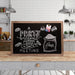 U Brands Decor Magnetic Chalkboard